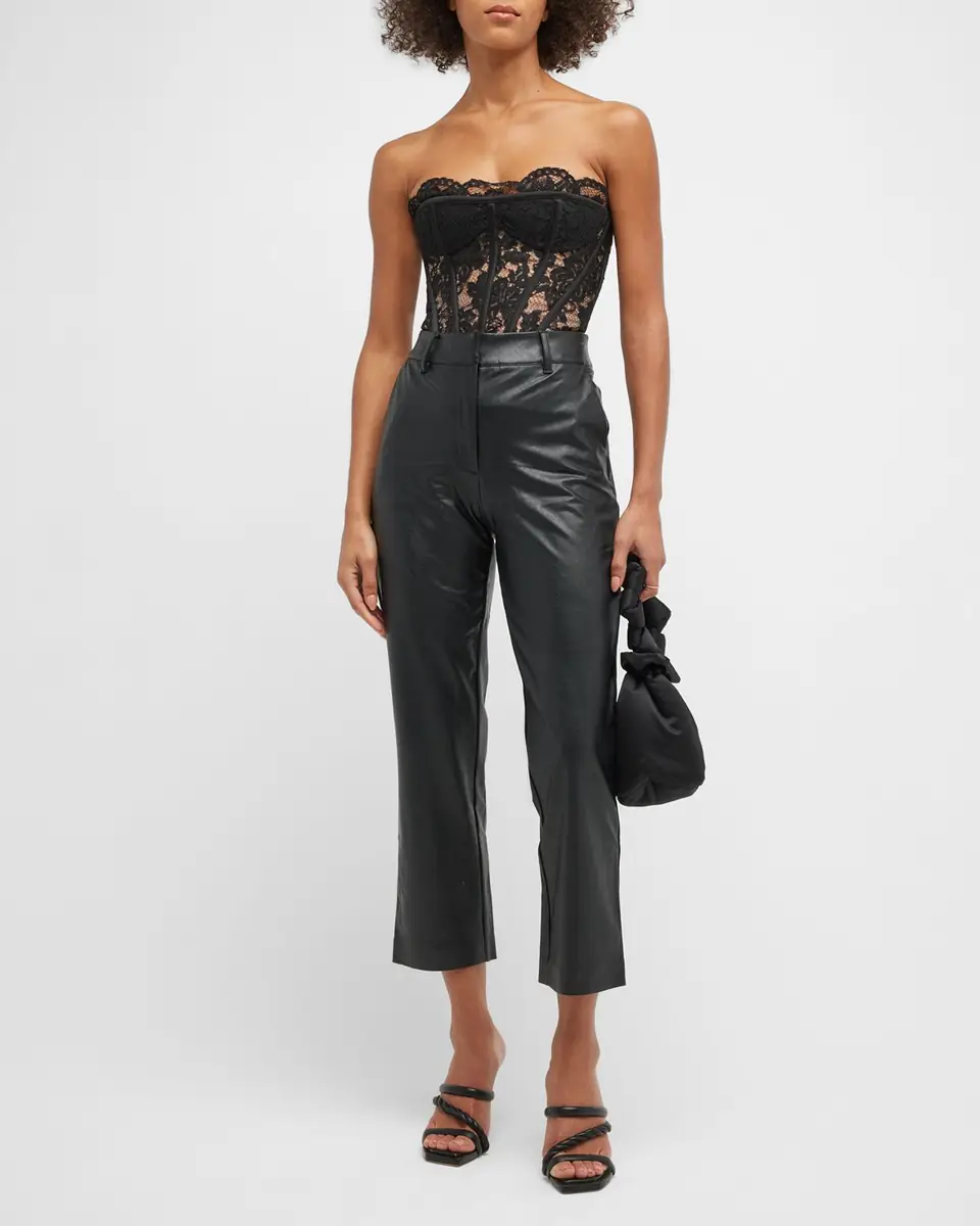 Commando Faux-Leather Ankle Pants | Thumbnail 3 Commando Faux-Leather Ankle Pants | Thumbnail 3
