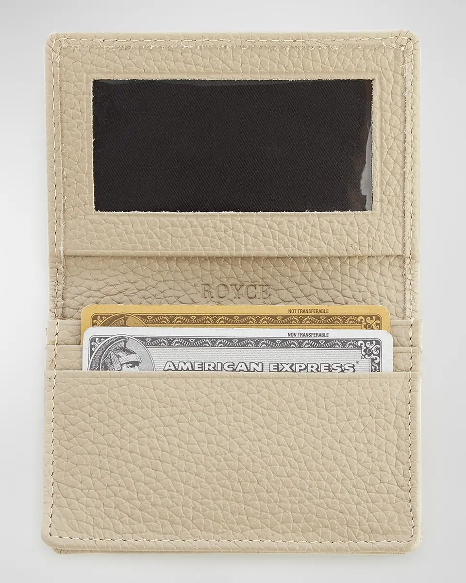 Royce New York Monogrammed Leather Card Holder Wallet | Thumbnail 2 Royce New York Monogrammed Leather Card Holder Wallet | Thumbnail 2