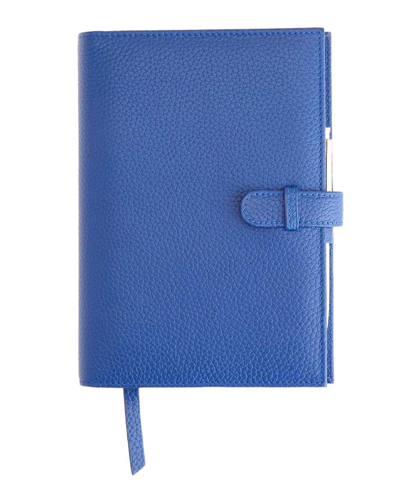 Royce New York Monogrammed Leather Executive Journal with Rollerball Pen