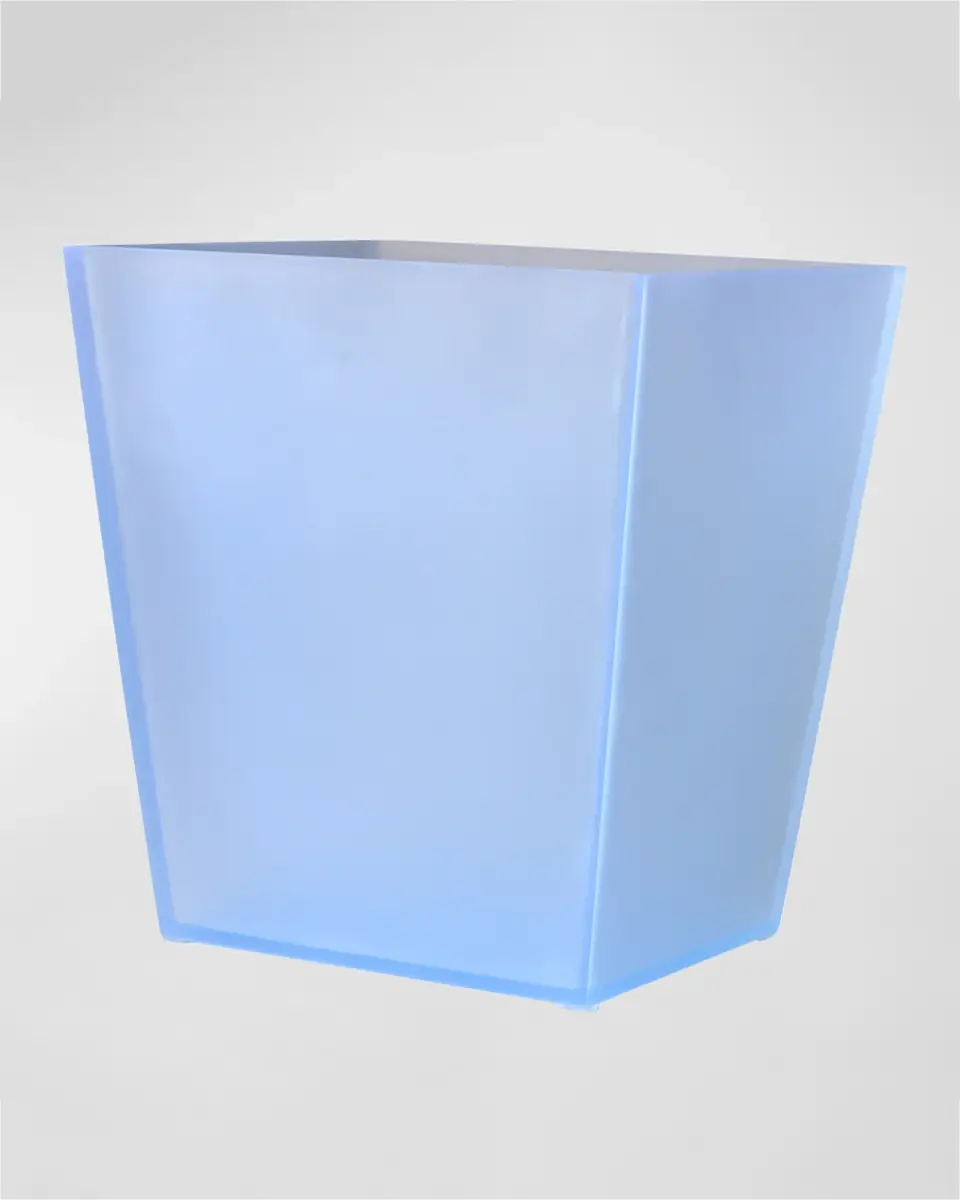 Mike & Ally Frosted Ice Wastebasket and Liner | Thumbnail 3