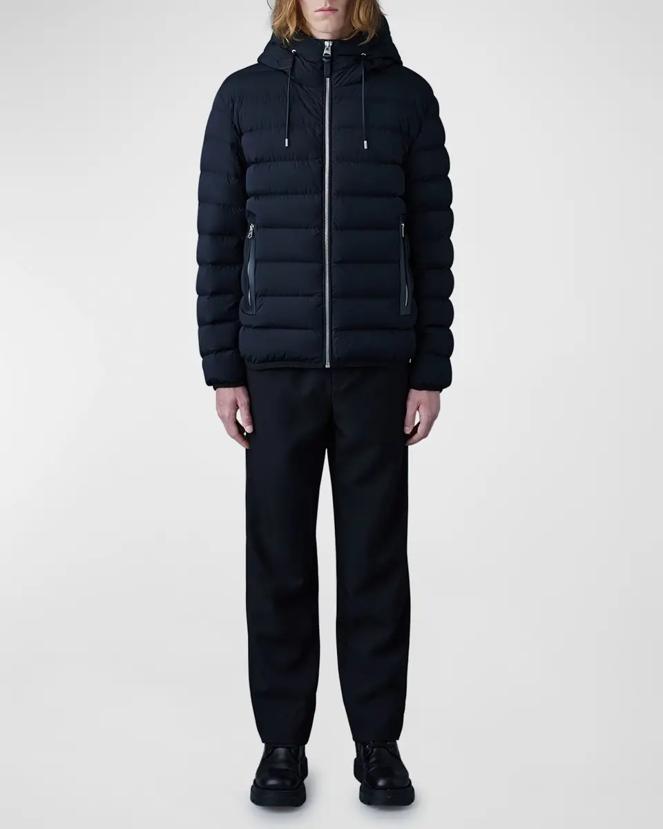 Mackage Men's Jack Hooded Down Coat | Thumbnail 2 Mackage Men's Jack Hooded Down Coat | Thumbnail 2