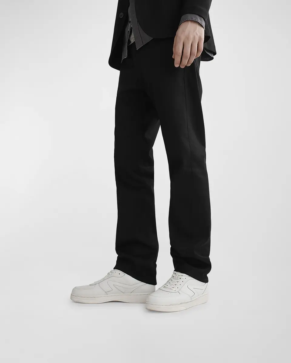 rag & bone Men's Retro Court Leather Low-Top Sneakers | Thumbnail 2 rag & bone Men's Retro Court Leather Low-Top Sneakers | Thumbnail 2