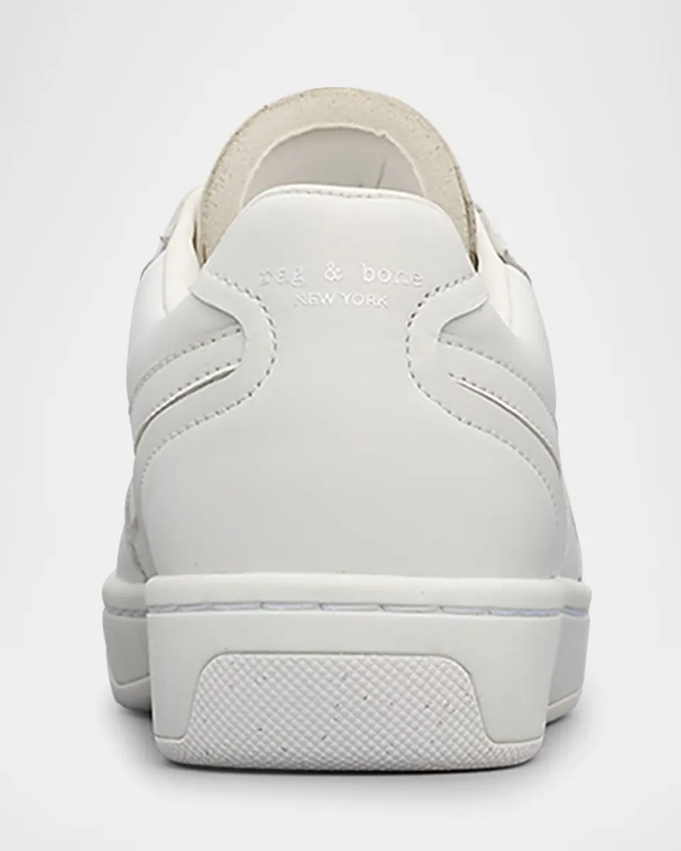 rag & bone Men's Retro Court Leather Low-Top Sneakers | Thumbnail 3 rag & bone Men's Retro Court Leather Low-Top Sneakers | Thumbnail 3
