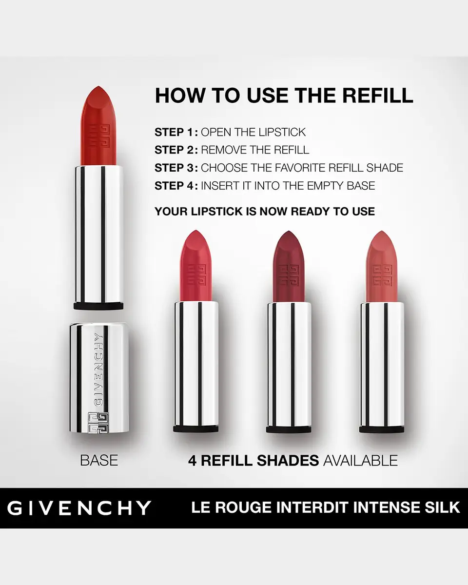 Givenchy Le Rouge Interdit Intense Silk Lipstick | Thumbnail 3