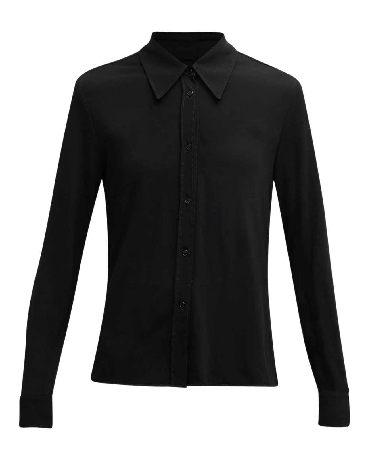 Celestine Mesh Button-Front Shirt
