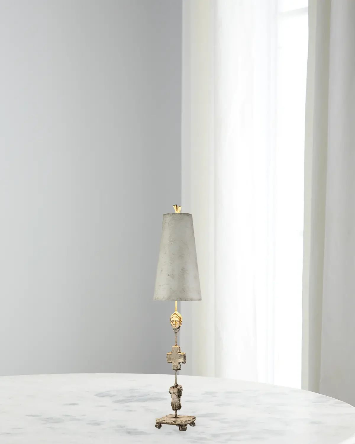 Lucas McKearn Fragment Table Lamp in Bone Finish
