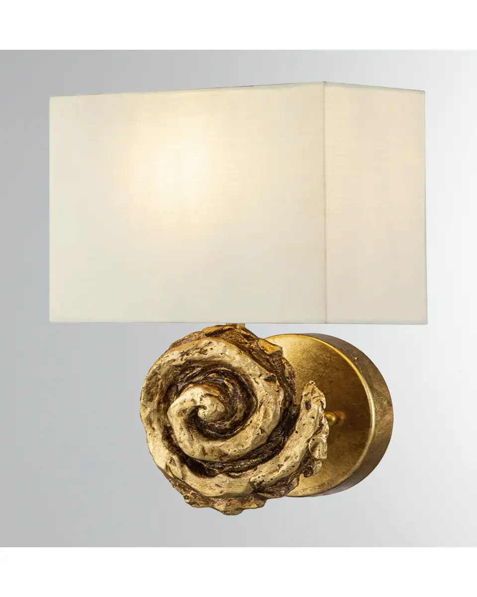 Lucas McKearn Swirl Large Sconce in Bone | Thumbnail 2 Lucas McKearn Swirl Large Sconce in Bone | Thumbnail 2