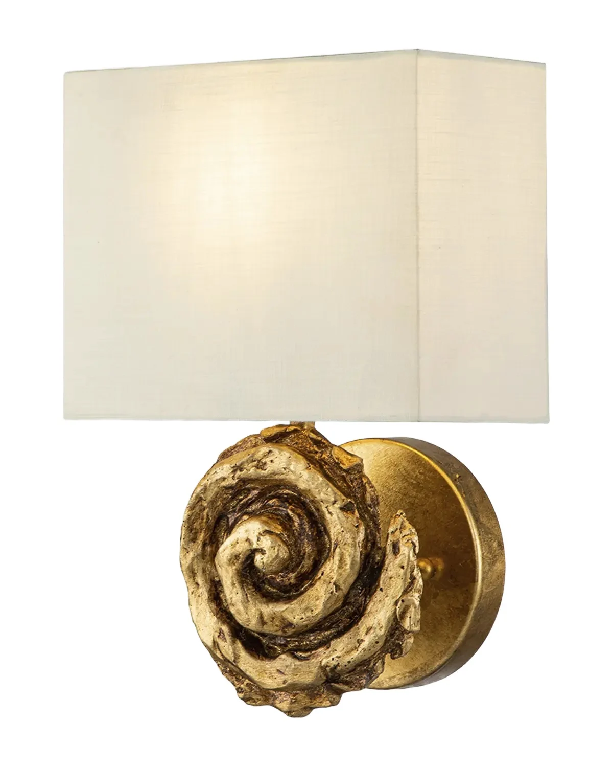 Lucas McKearn Swirl Large Sconce in Bone