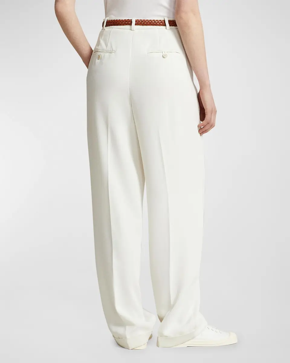 Polo Ralph Lauren Bacall Satin Pants | Thumbnail 3 Polo Ralph Lauren Bacall Satin Pants | Thumbnail 3