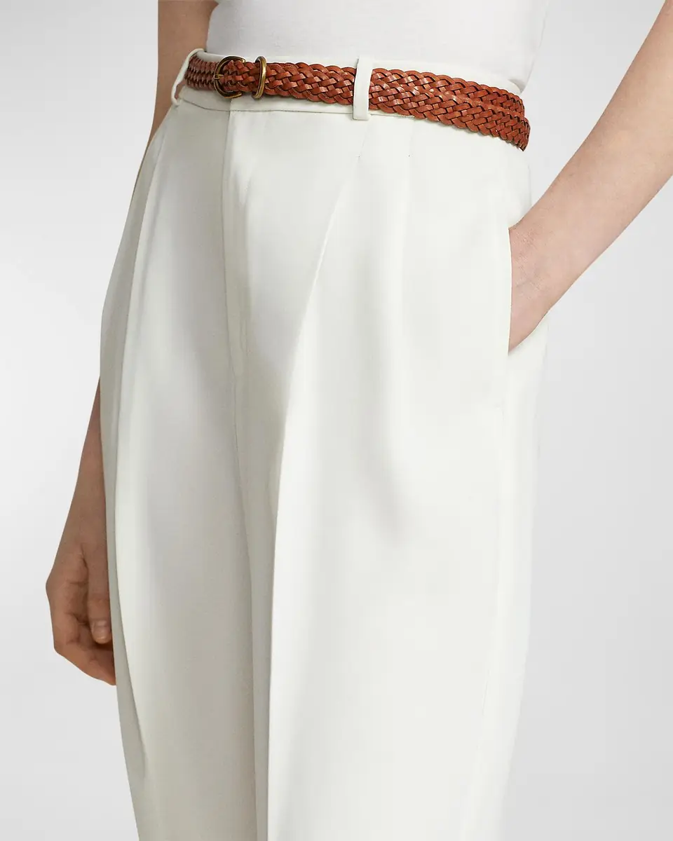 Polo Ralph Lauren Bacall Satin Pants | Thumbnail 5 Polo Ralph Lauren Bacall Satin Pants | Thumbnail 5