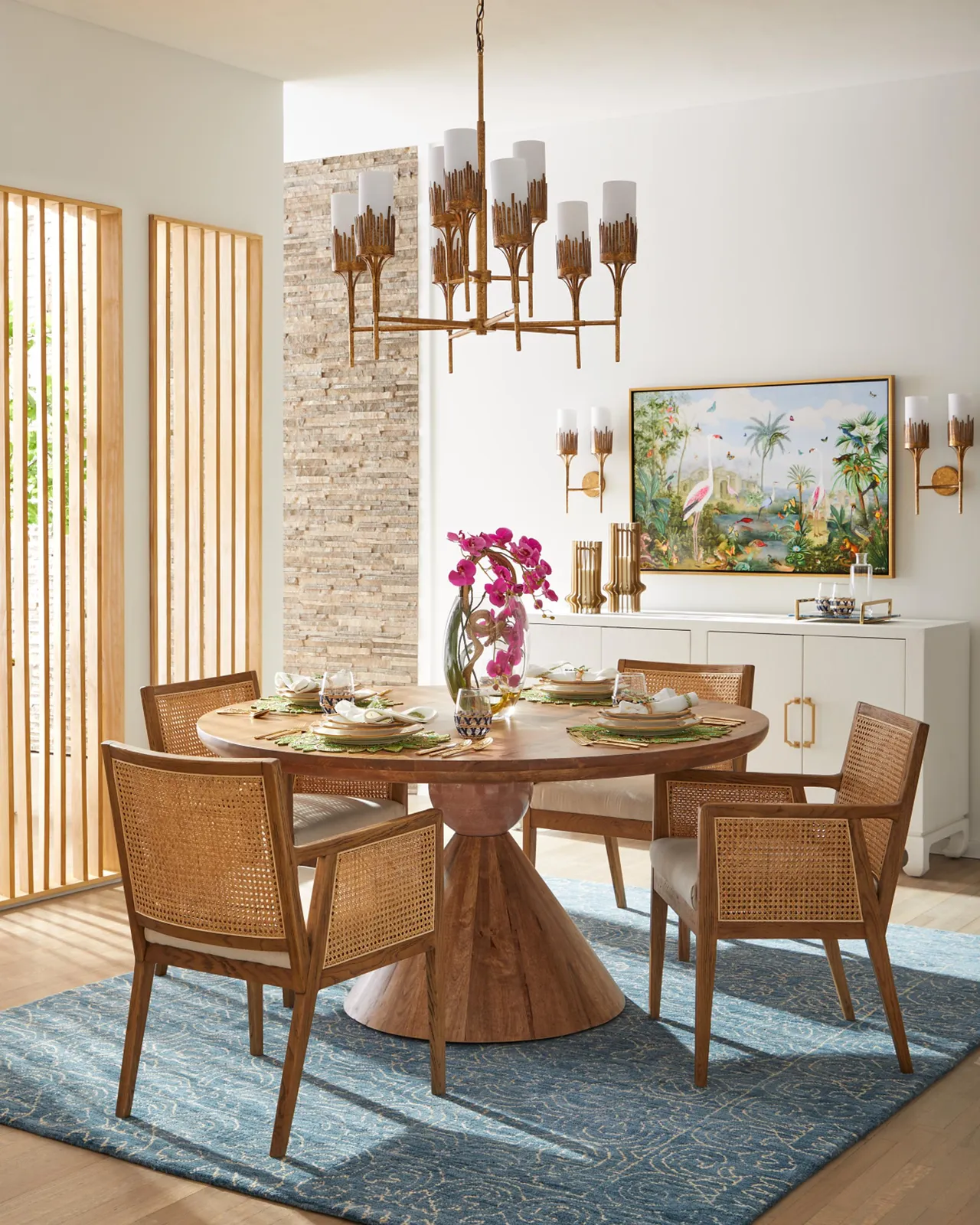 Lucas McKearn Sawgrass 9-Light Chandelier in Black
