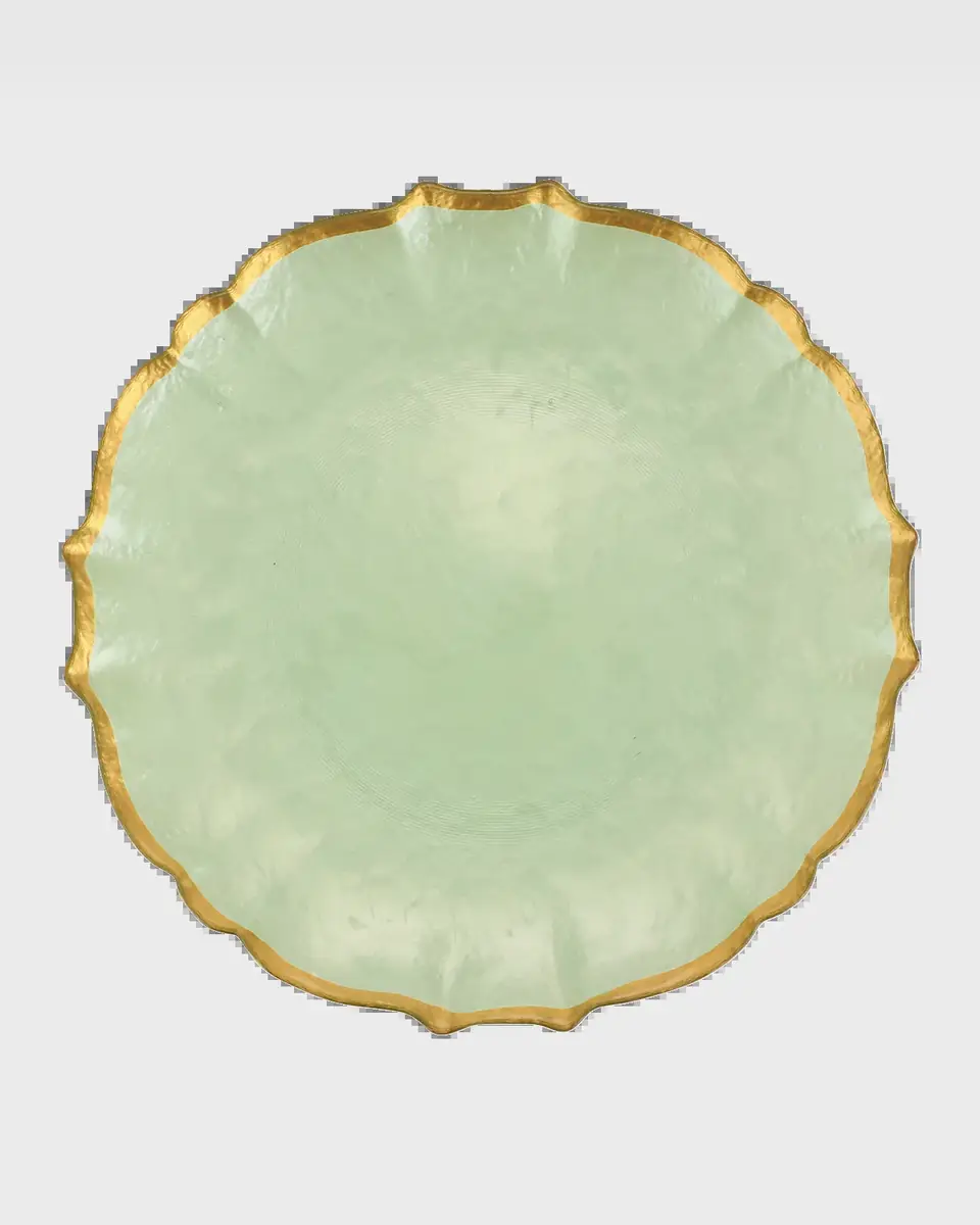 Vietri Baroque Glass Dinner Plate | Thumbnail 2 Vietri Baroque Glass Dinner Plate | Thumbnail 2