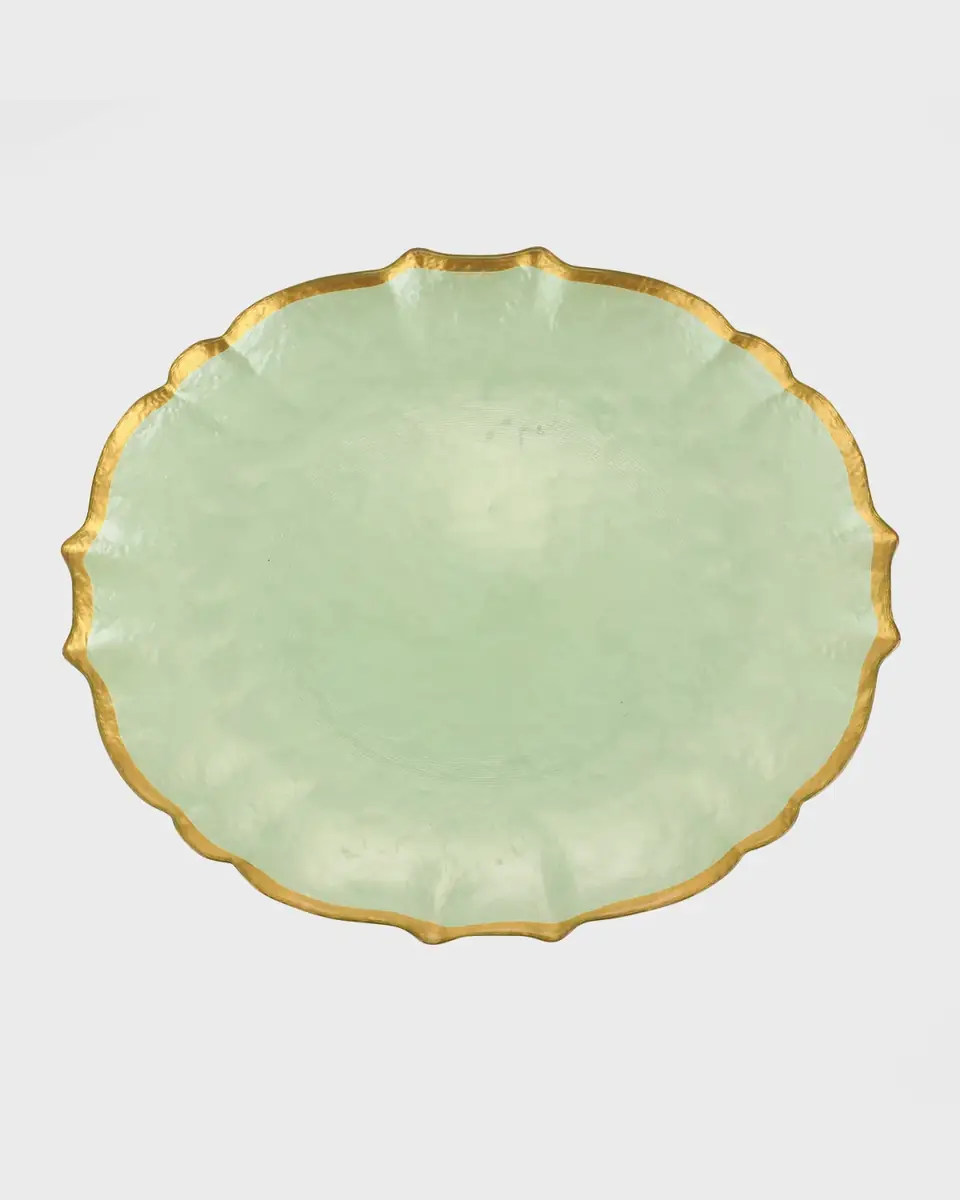 Vietri Baroque Glass Dinner Plate | Thumbnail 3 Vietri Baroque Glass Dinner Plate | Thumbnail 3