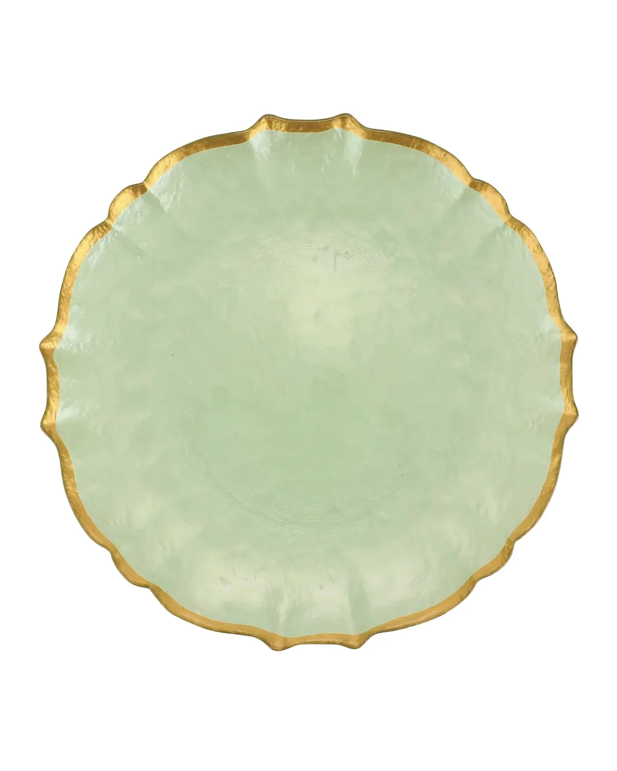 Vietri Baroque Glass Dinner Plate