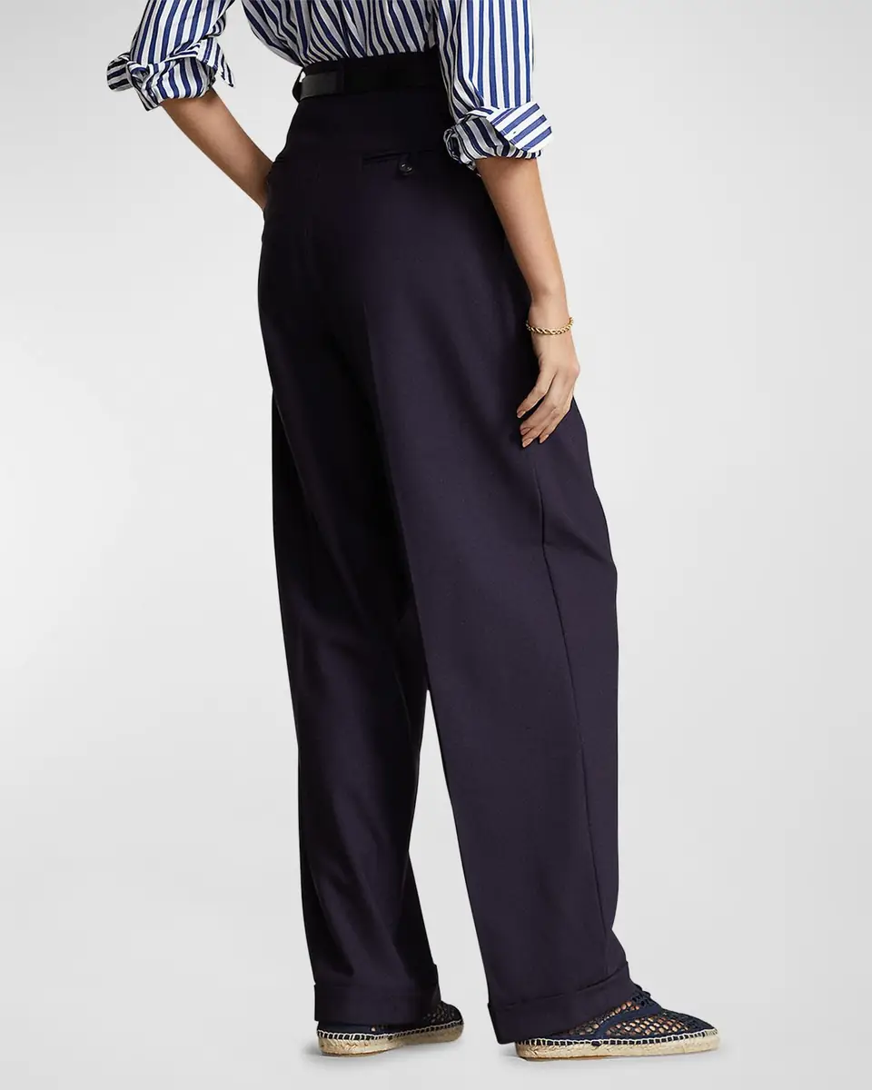 Polo Ralph Lauren Bacall Wool-Blend Pants | Thumbnail 3 Polo Ralph Lauren Bacall Wool-Blend Pants | Thumbnail 3