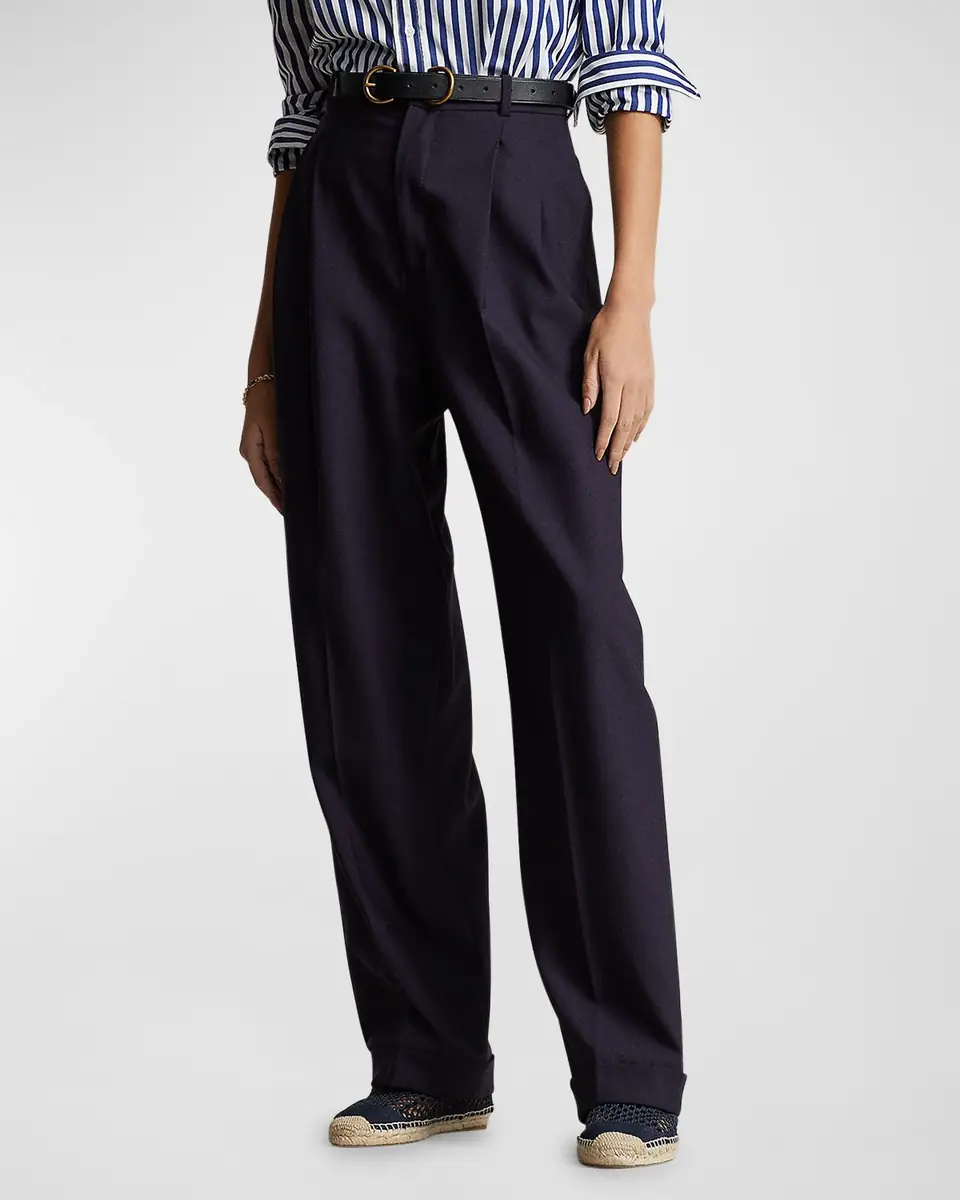 Polo Ralph Lauren Bacall Wool-Blend Pants | Thumbnail 4 Polo Ralph Lauren Bacall Wool-Blend Pants | Thumbnail 4