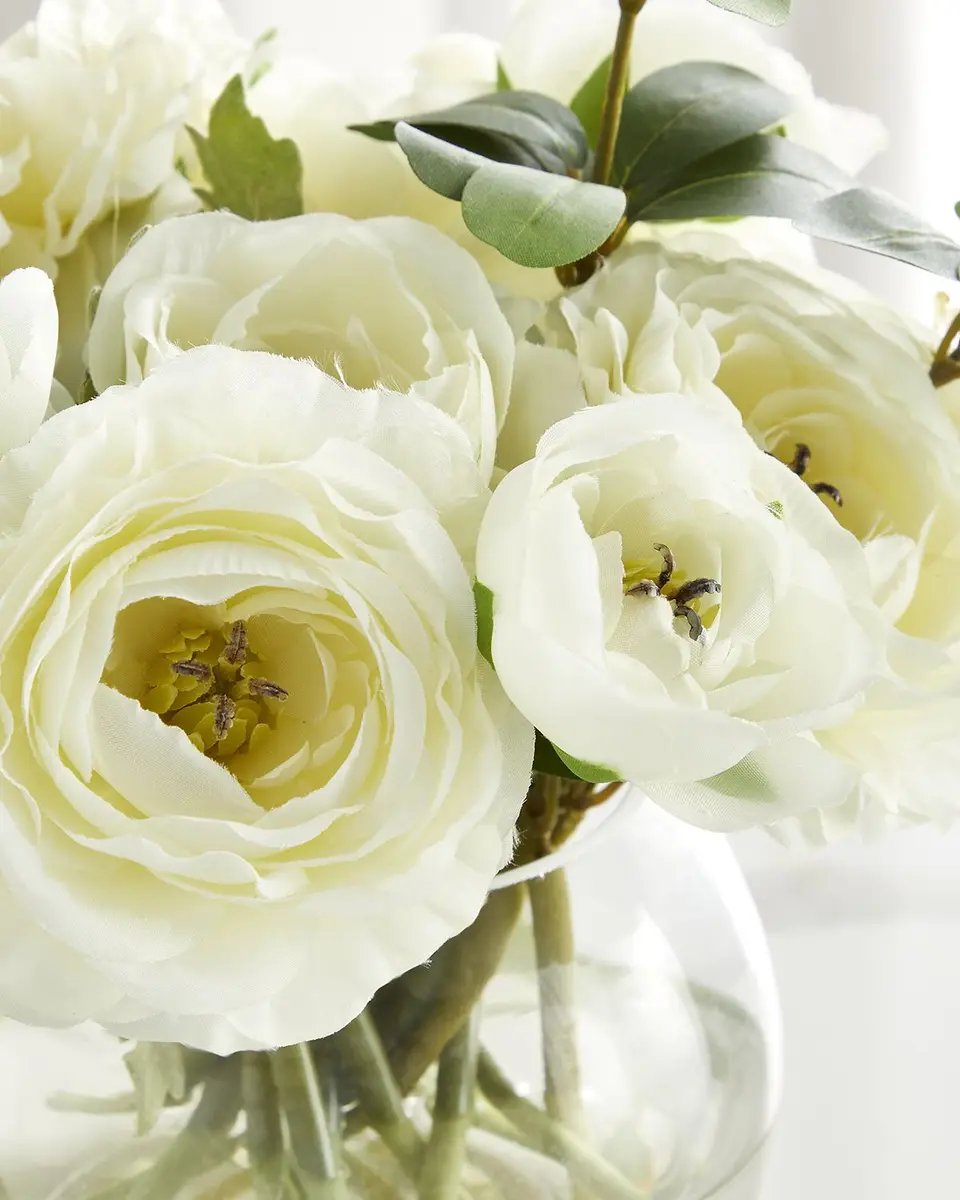 John-Richard Collection Beauty Ranunculus Faux-Floral Arrangement | Thumbnail 2 John-Richard Collection Beauty Ranunculus Faux-Floral Arrangement | Thumbnail 2