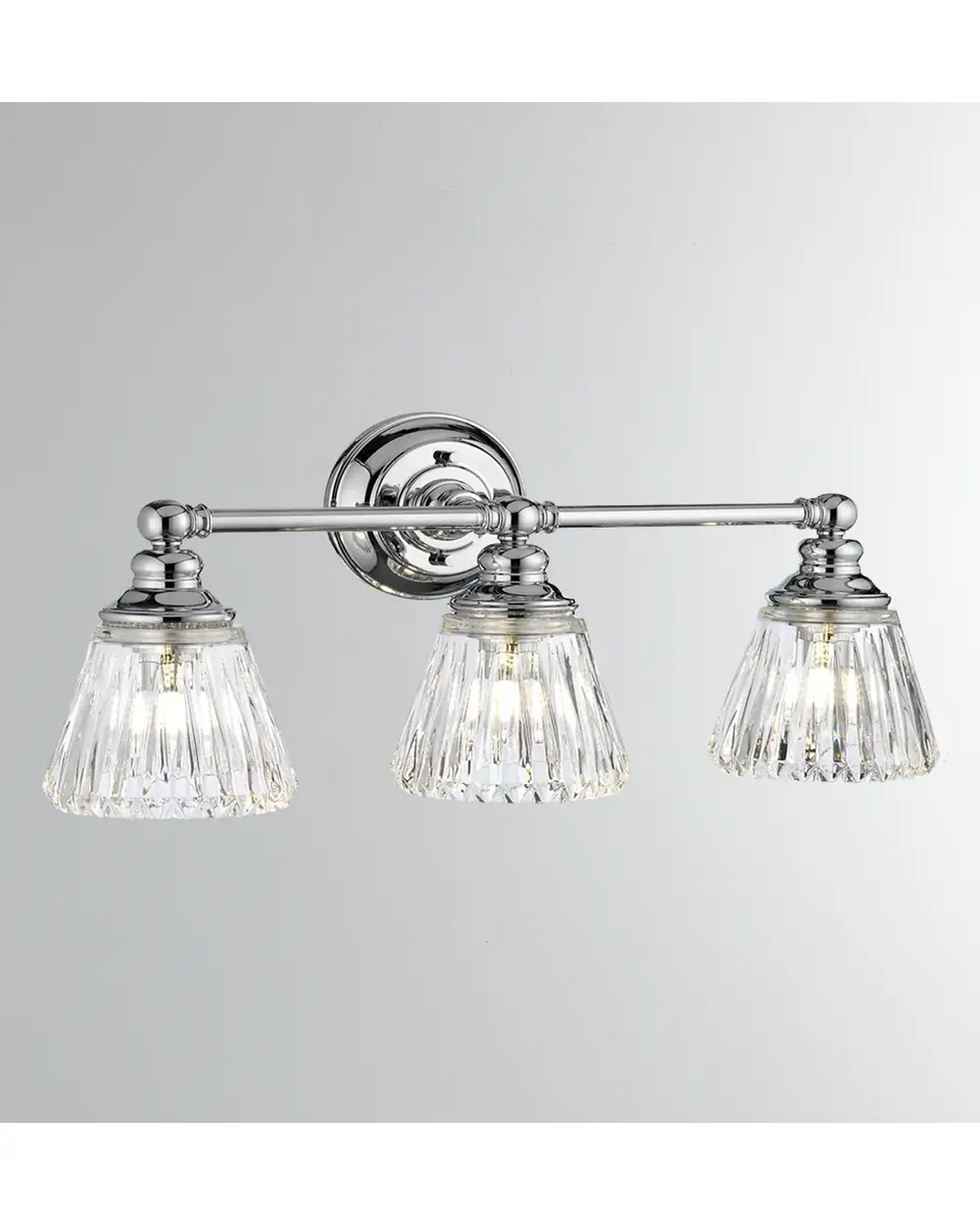 Lucas McKearn Keynes 3-Light Bath Light - 22" | Thumbnail 2