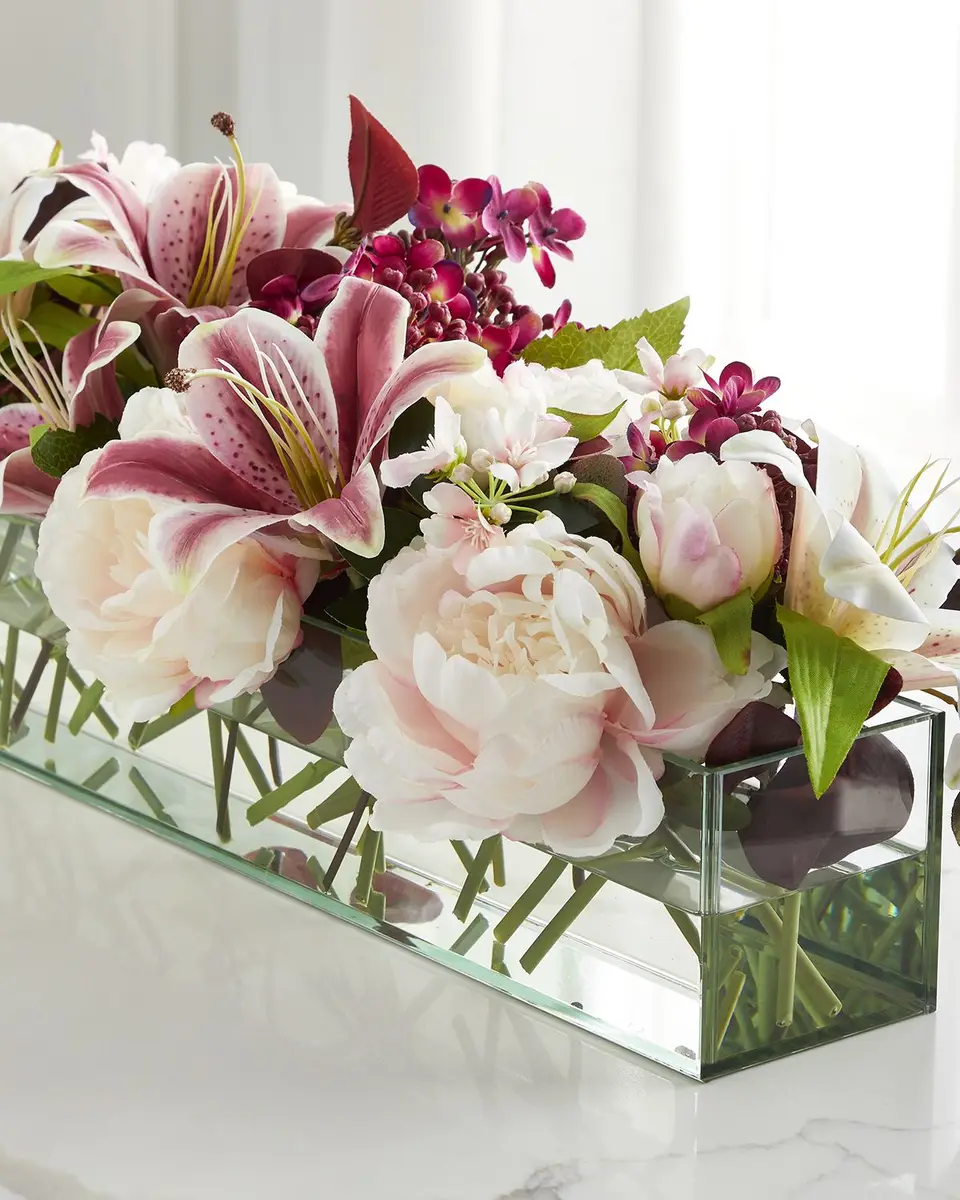 John-Richard Collection Pink Whisper Floral Arrangement | Thumbnail 2