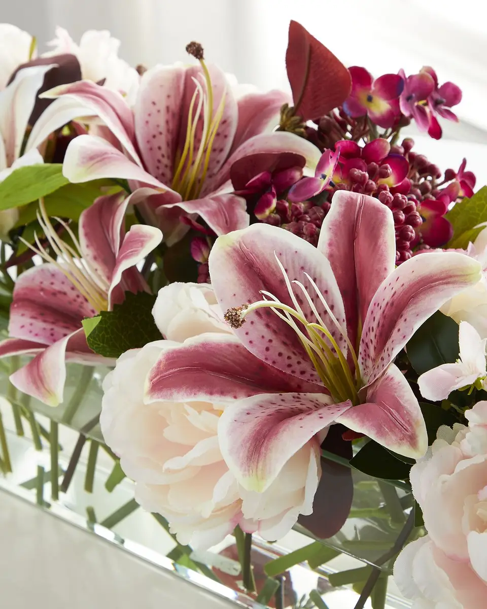 John-Richard Collection Pink Whisper Floral Arrangement | Thumbnail 3