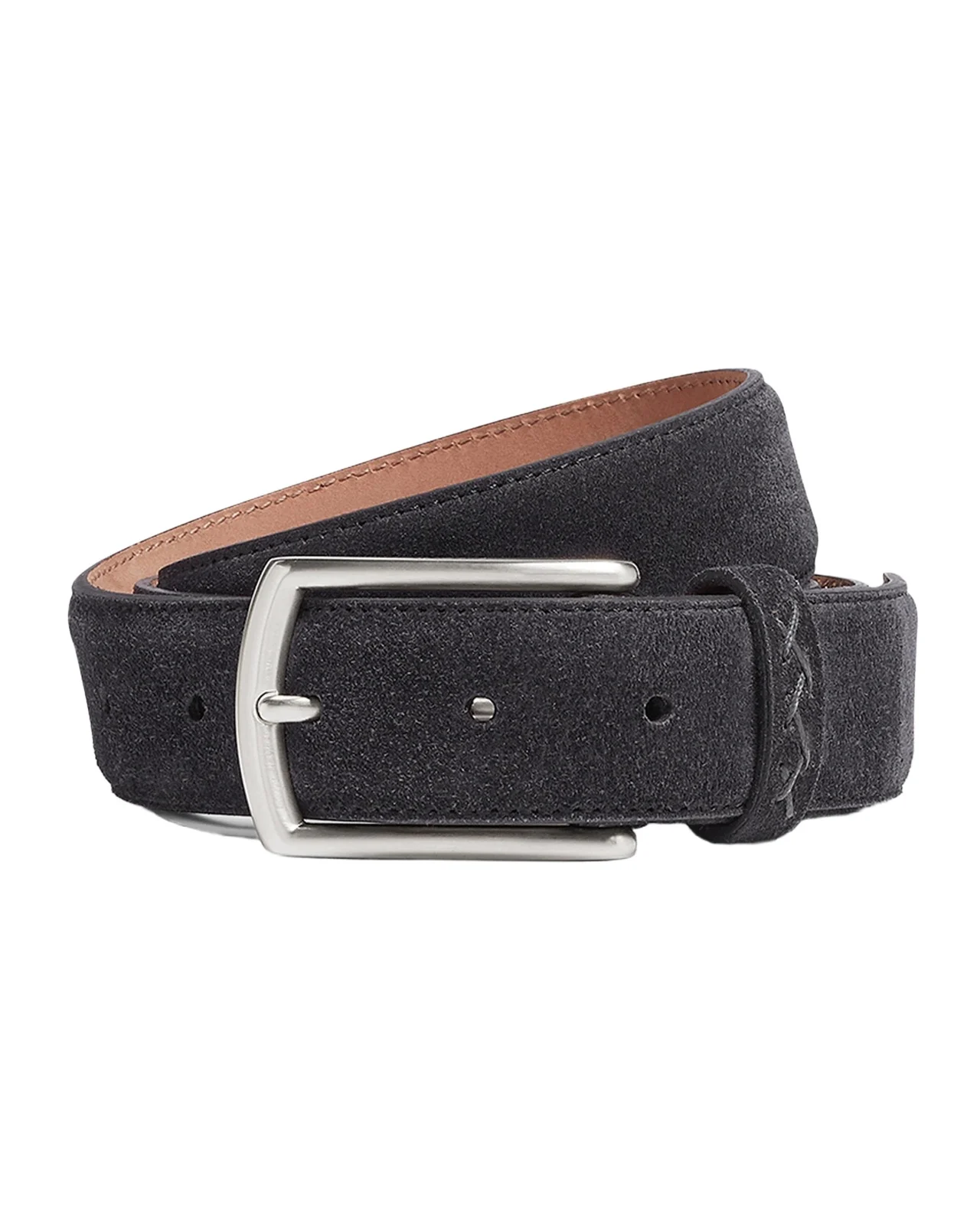 Men's Triple Stitch Leather Belt Men's Triple Stitch Leather Belt