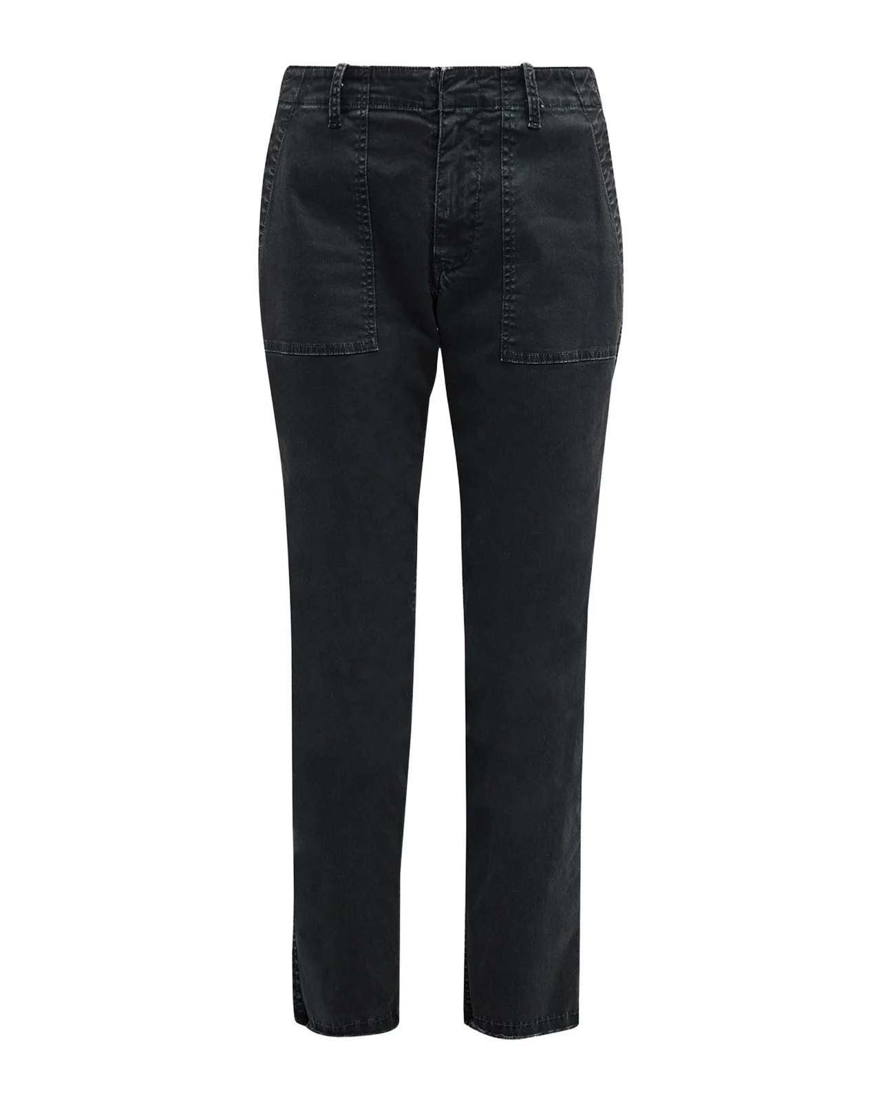 Nili Lotan Jenna Cropped Raw-Edge Pants