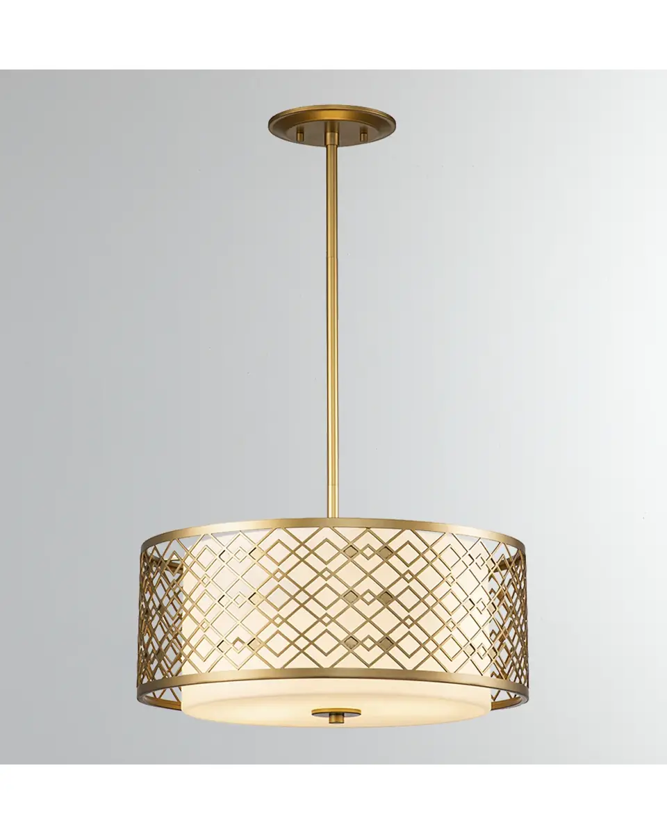 Lucas McKearn Ziggy Large Pendant Light in Lacquered Gold | Thumbnail 2 Lucas McKearn Ziggy Large Pendant Light in Lacquered Gold | Thumbnail 2