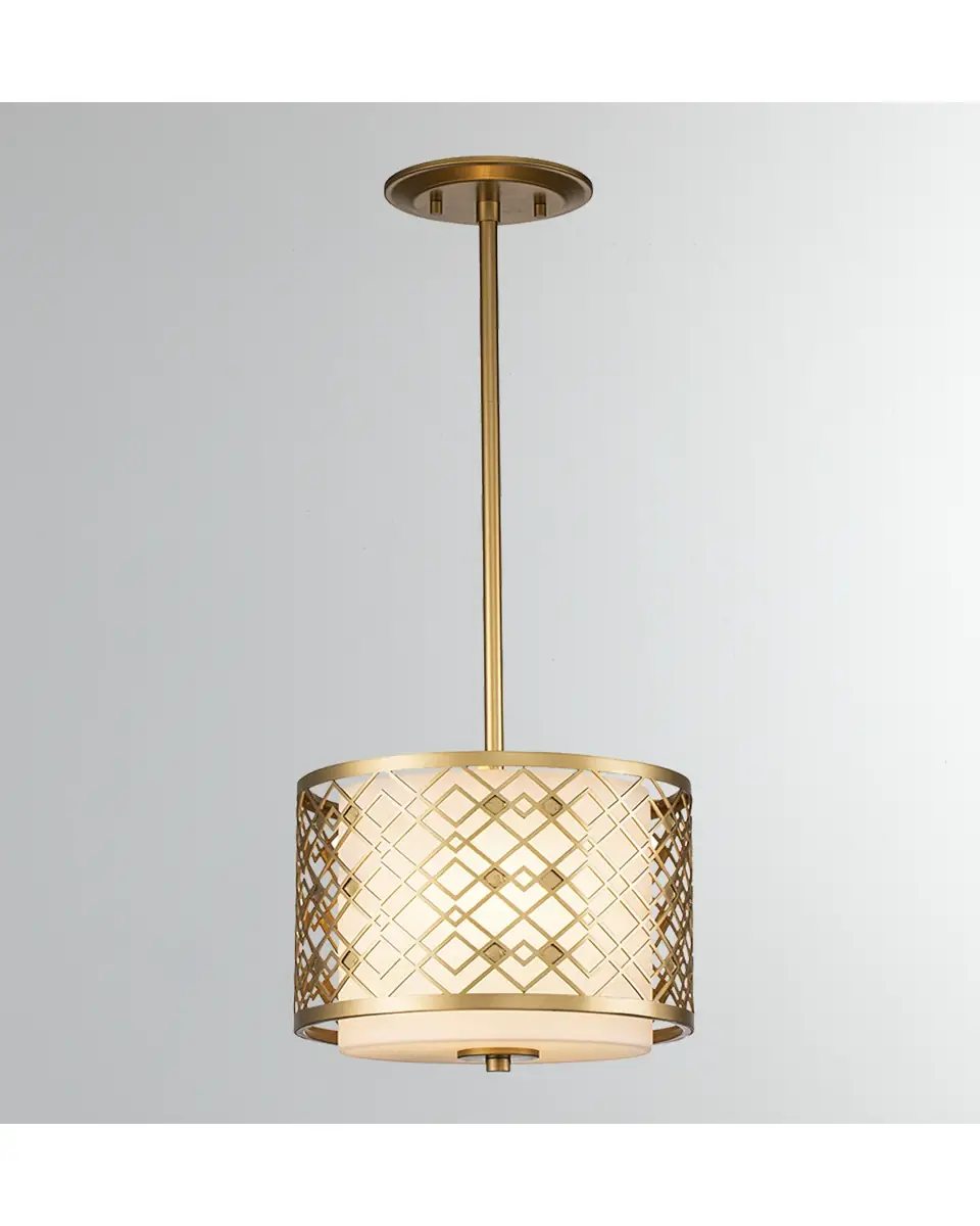 Lucas McKearn Ziggy Mini Pendant Light in Lacquered Gold | Thumbnail 2 Lucas McKearn Ziggy Mini Pendant Light in Lacquered Gold | Thumbnail 2