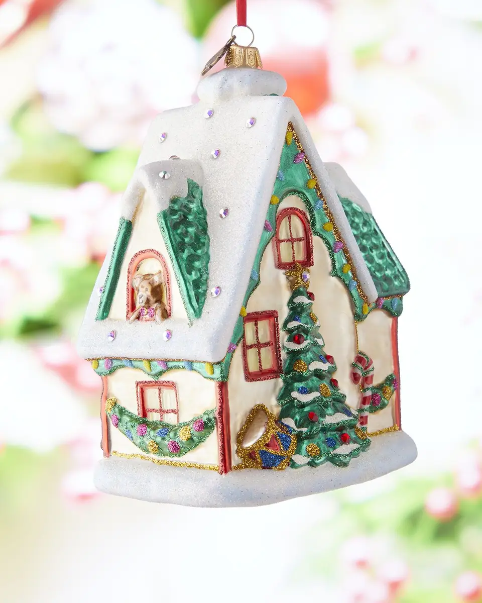 Jay Strongwater Christmas Toy Shop Ornament | Thumbnail 2