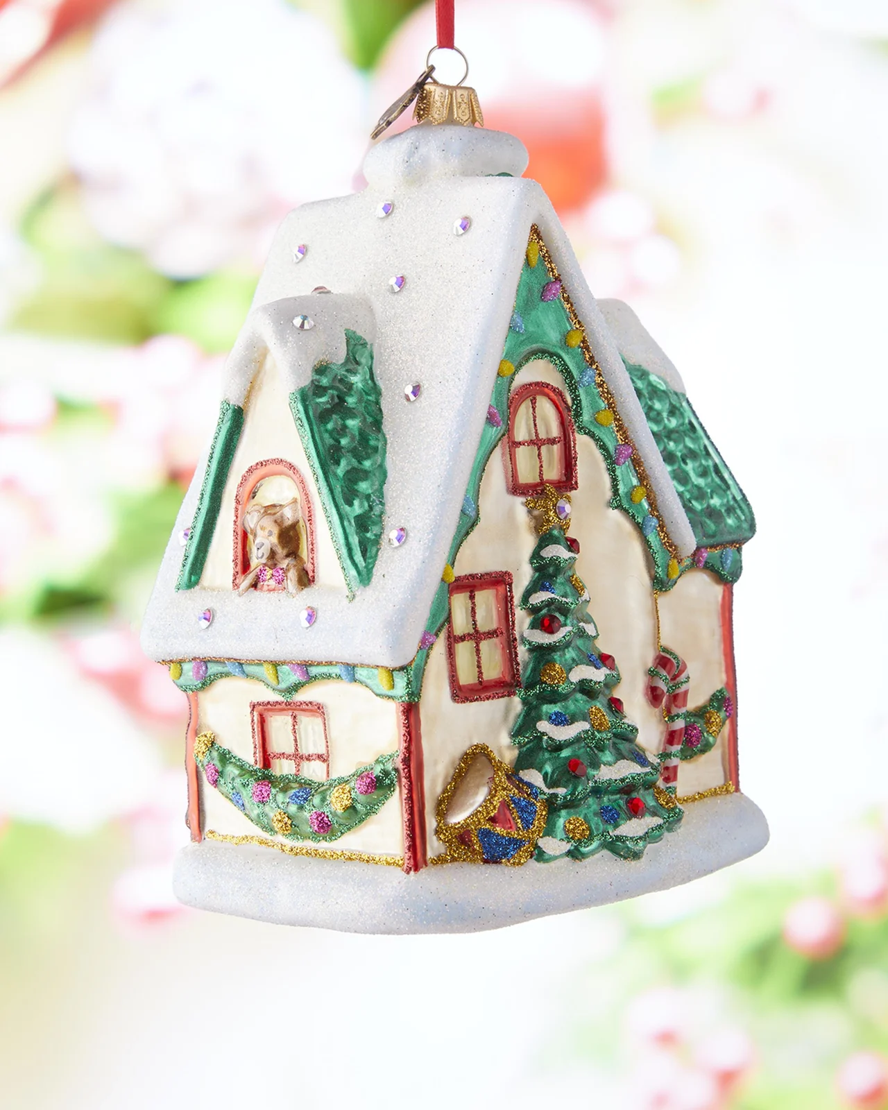 Jay Strongwater Christmas Toy Shop Ornament