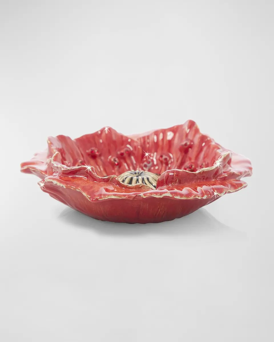 Jay Strongwater Poppy Trinket Tray | Thumbnail 5 Jay Strongwater Poppy Trinket Tray | Thumbnail 5