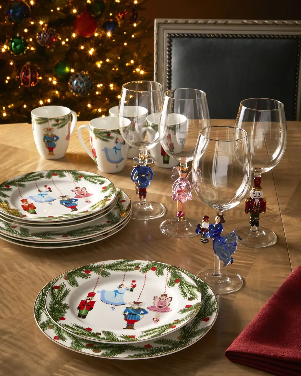 Neiman Marcus Nutcracker Mugs, Set of 4 | Thumbnail 2