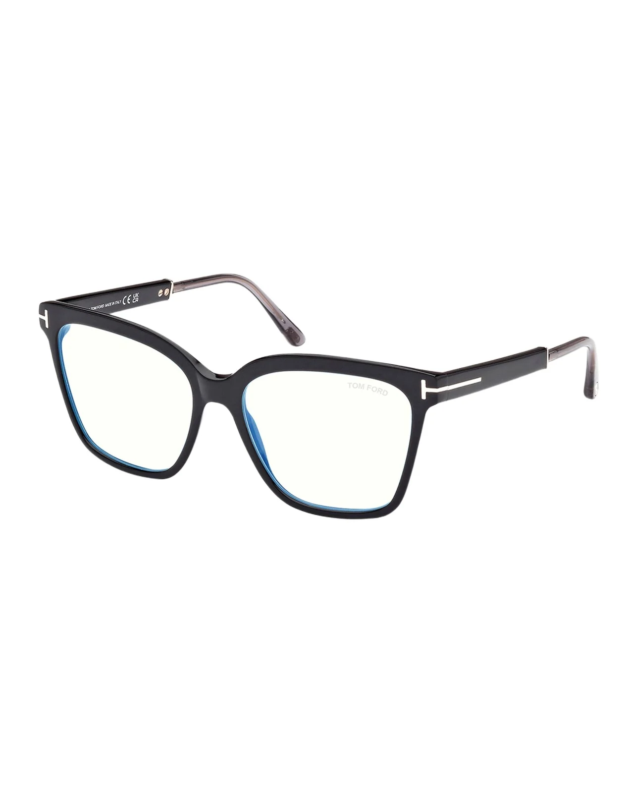 Blue Blocking Two-Tone Acetate Square Glasses Blue Blocking Two-Tone Acetate Square Glasses