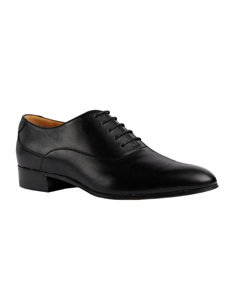 Gucci Men's Adel Double G Leather Oxfords | Image 1 Gucci Men's Adel Double G Leather Oxfords | Image 1