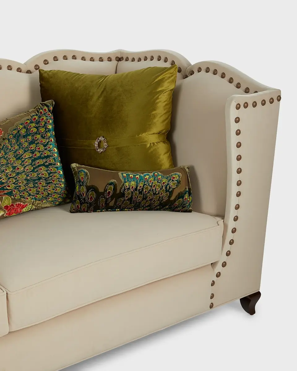 Haute House Santiago Peacock Sofa - 92" | Thumbnail 5 Haute House Santiago Peacock Sofa - 92" | Thumbnail 5