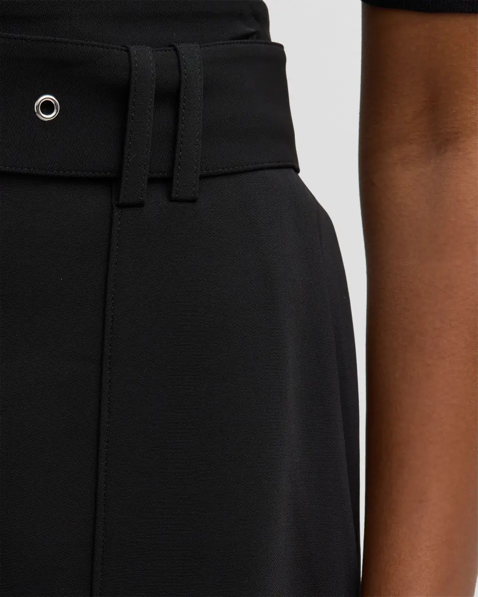Elie Tahari The Diana High-Rise Belted Pintuck Pants | Thumbnail 5