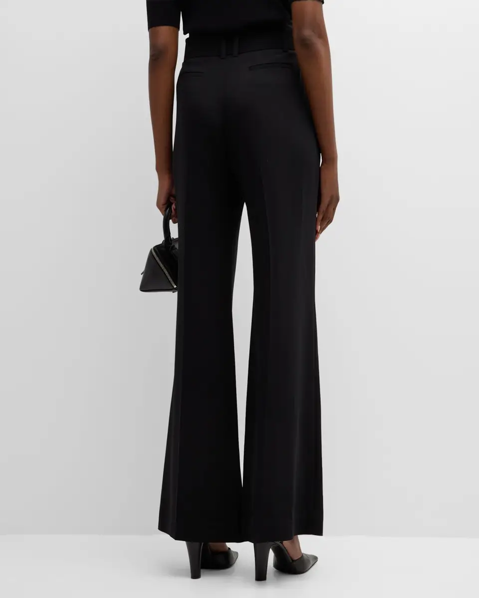 Elie Tahari The Diana High-Rise Belted Pintuck Pants | Thumbnail 6