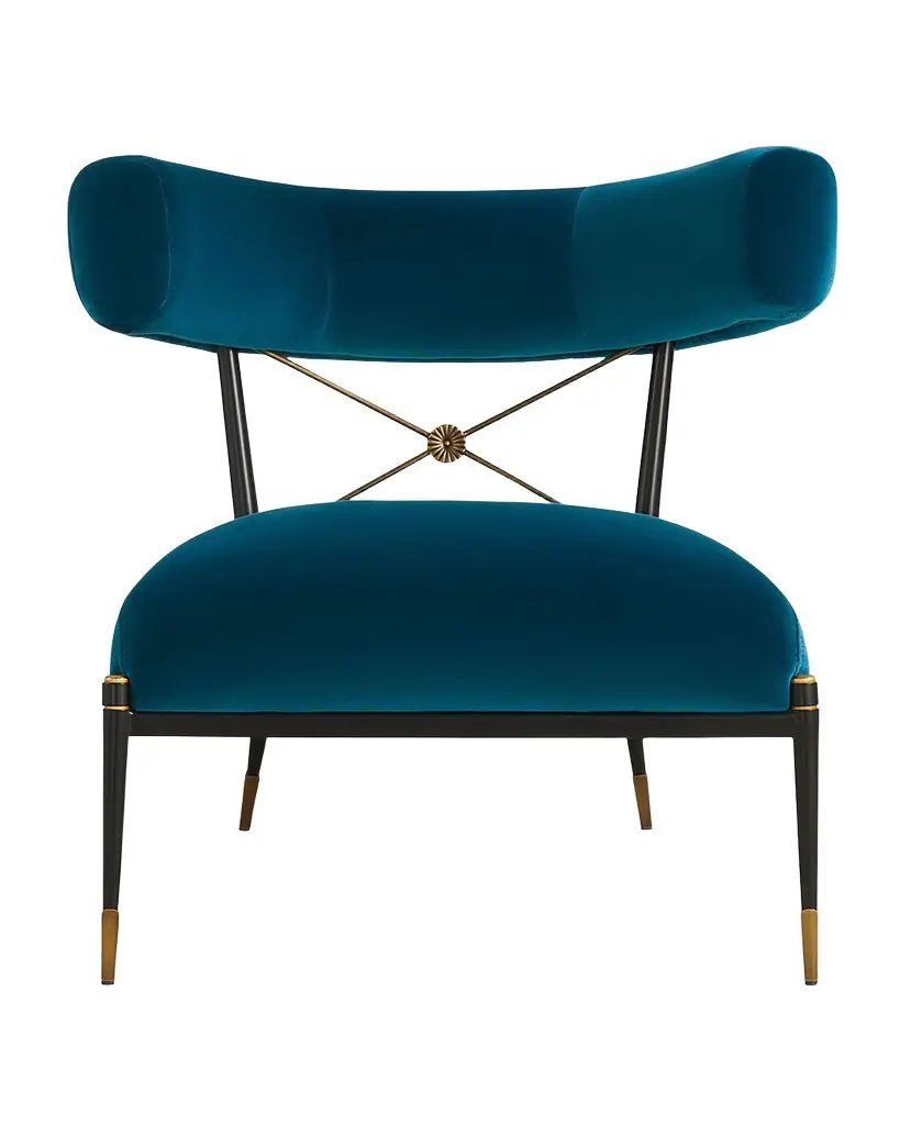 Jonathan Adler Rider Klismos Lounge Chair