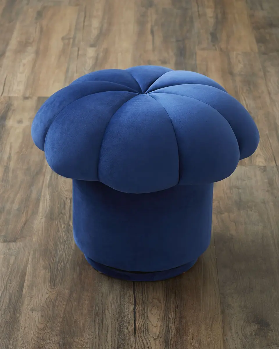 Haute House Mushroom Swivel Ottoman | Image 1 Haute House Mushroom Swivel Ottoman | Image 1