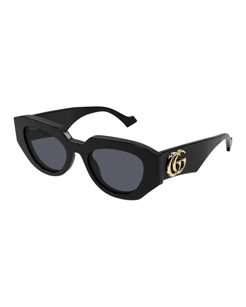 Gucci Geometric Acetate Butterfly Sunglasses | Image 1 Gucci Geometric Acetate Butterfly Sunglasses | Image 1