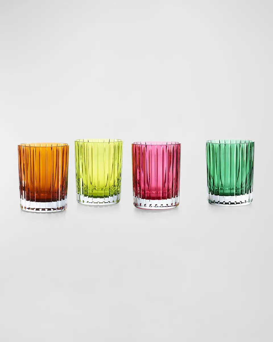 Baccarat Harmonie Colored Double Old-Fashioned Tumblers, Set of 4 | Thumbnail 3 Baccarat Harmonie Colored Double Old-Fashioned Tumblers, Set of 4 | Thumbnail 3