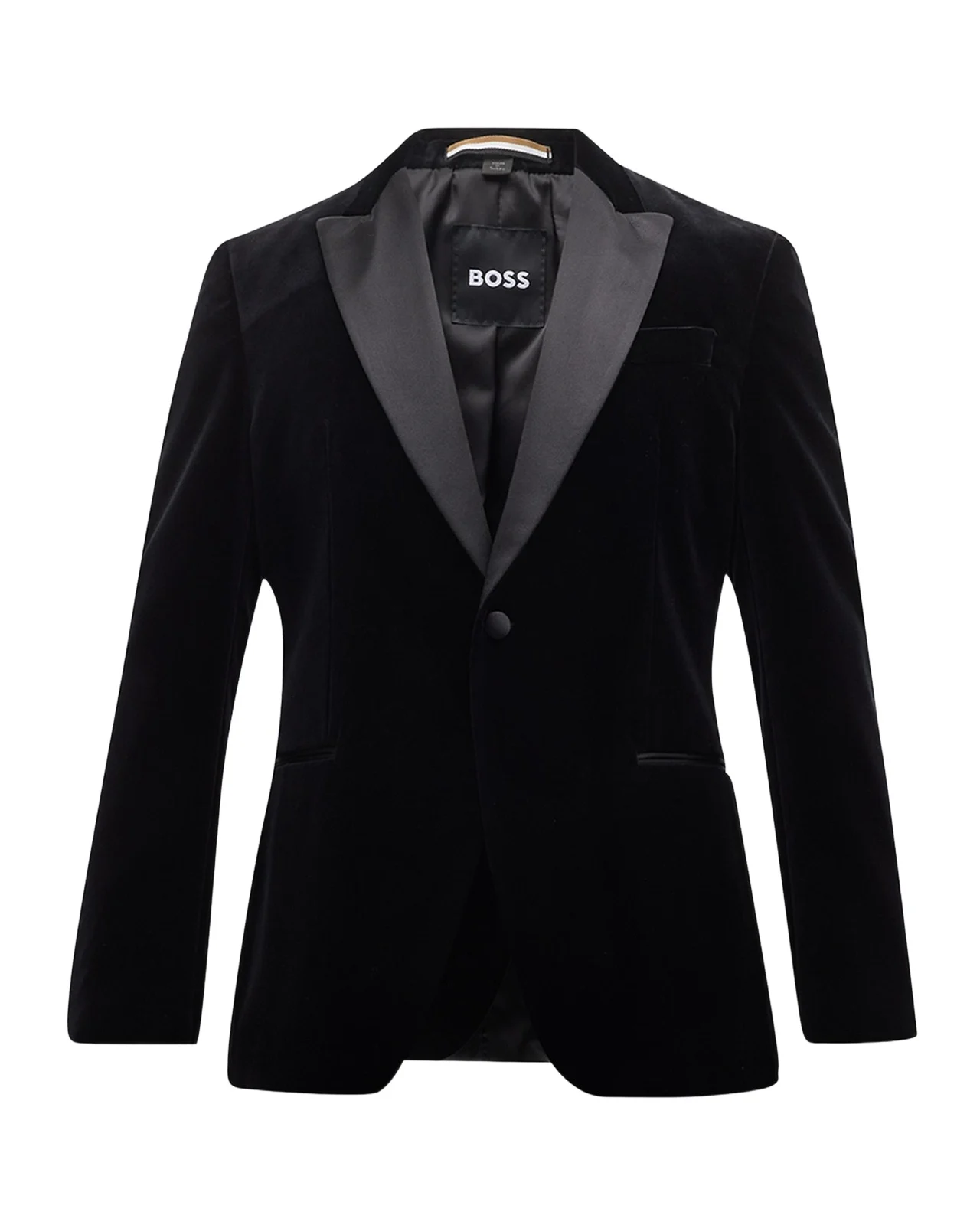 BOSS Men's Velvet Peak-Lapel Dinner Jacket