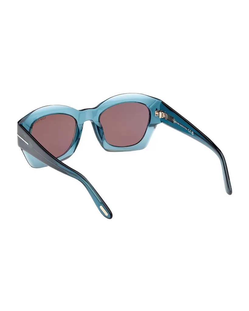 TOM FORD Guilliana Acetate Geometric Sunglasses | Image 1 TOM FORD Guilliana Acetate Geometric Sunglasses | Image 1