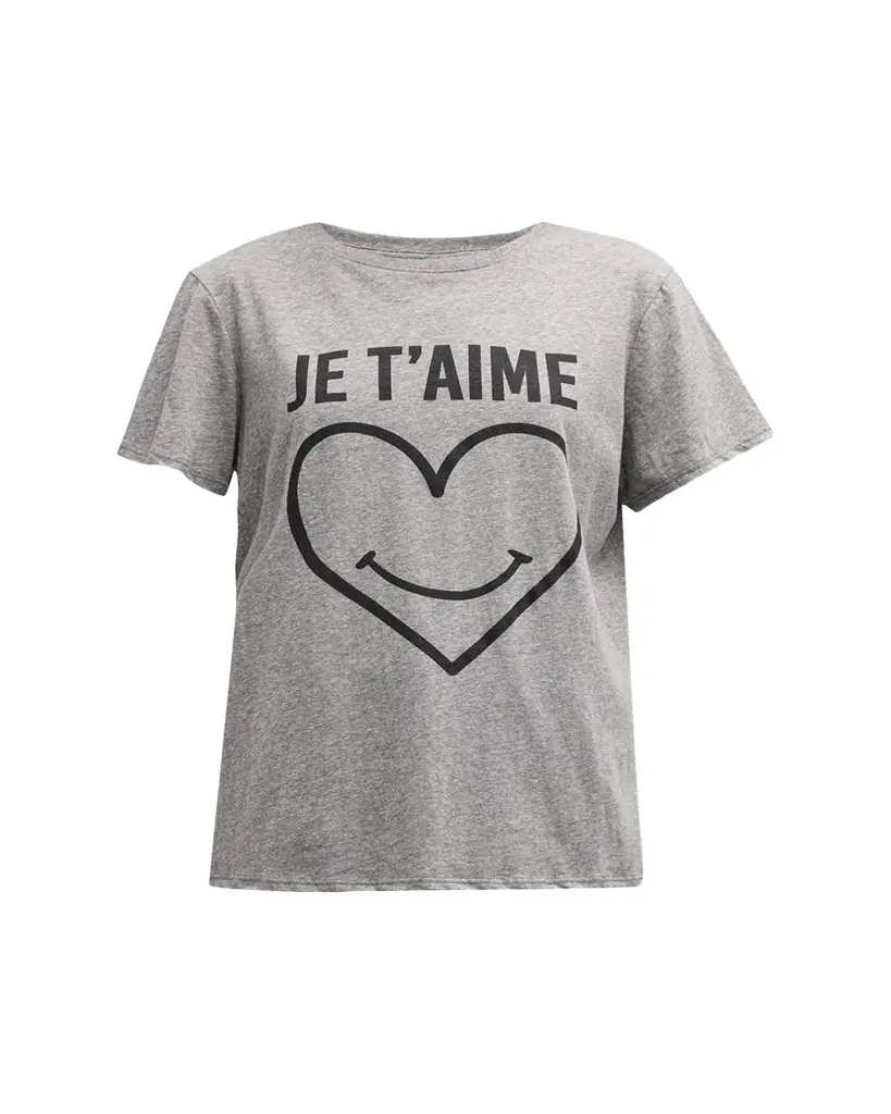 Cinq à Sept Smiling Heart Graphic T-Shirt