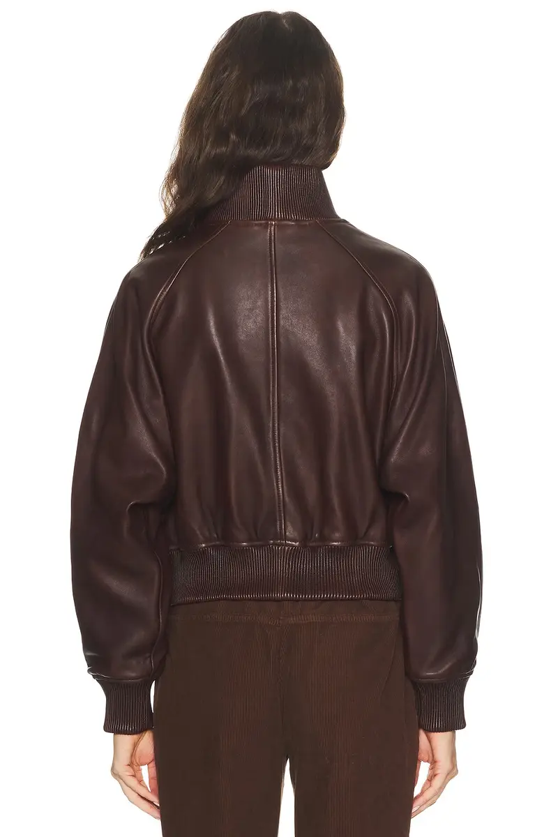Polo Ralph Lauren Leather Bomber Jacket | Thumbnail 4