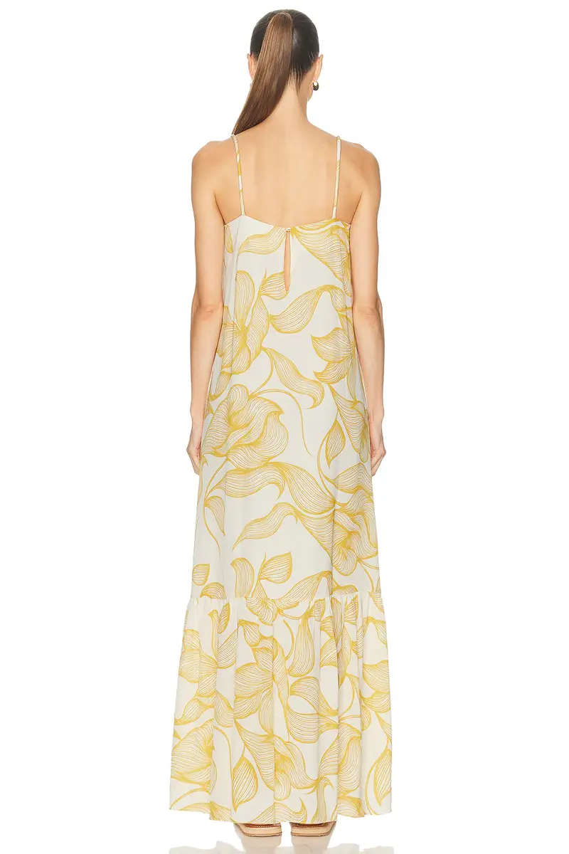 ADRIANA DEGREAS Foliage Maxi Dress | Thumbnail 3 ADRIANA DEGREAS Foliage Maxi Dress | Thumbnail 3