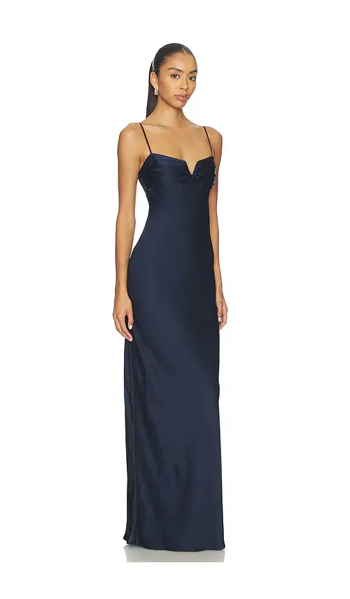 Amanda Uprichard Ira Maxi Dress | Thumbnail 2 Amanda Uprichard Ira Maxi Dress | Thumbnail 2