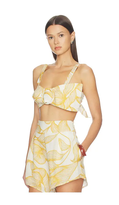 ADRIANA DEGREAS Foliage Bralette Top | Thumbnail 2 ADRIANA DEGREAS Foliage Bralette Top | Thumbnail 2