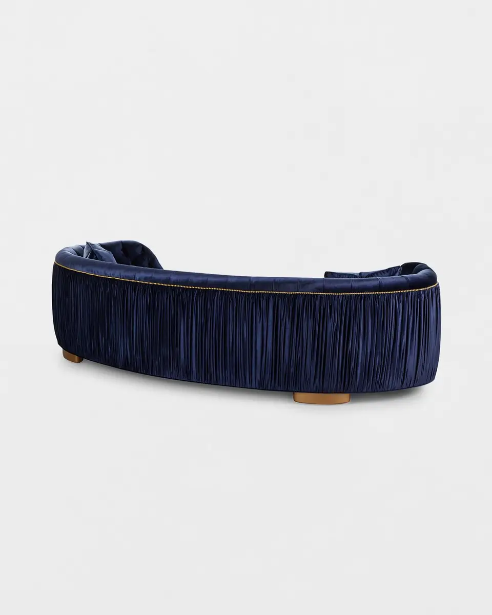 Haute House Emma Curved Sofa, 118.5" | Thumbnail 6 Haute House Emma Curved Sofa, 118.5" | Thumbnail 6