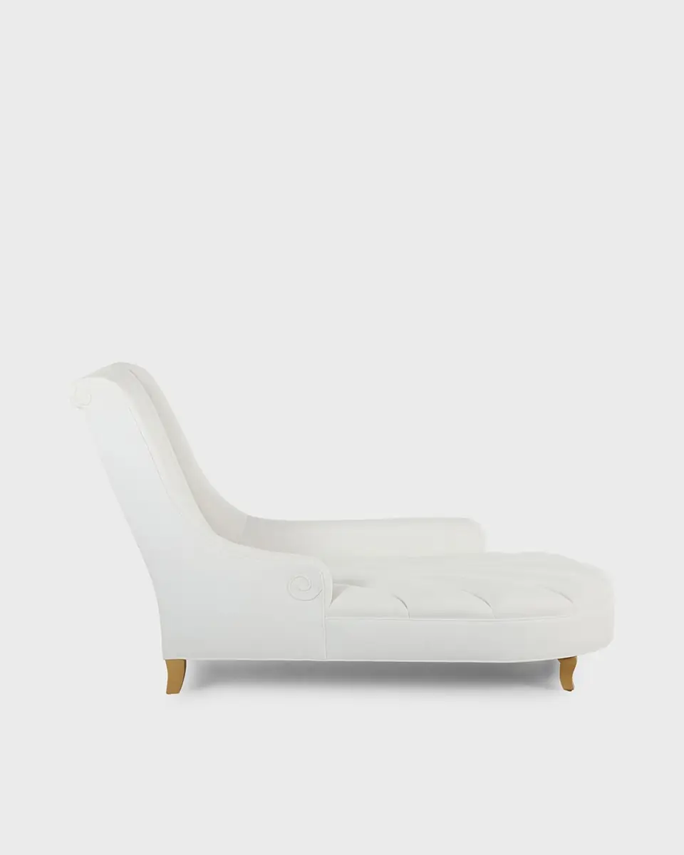 Haute House Thea Channel-Tufted Chaise | Thumbnail 2 Haute House Thea Channel-Tufted Chaise | Thumbnail 2